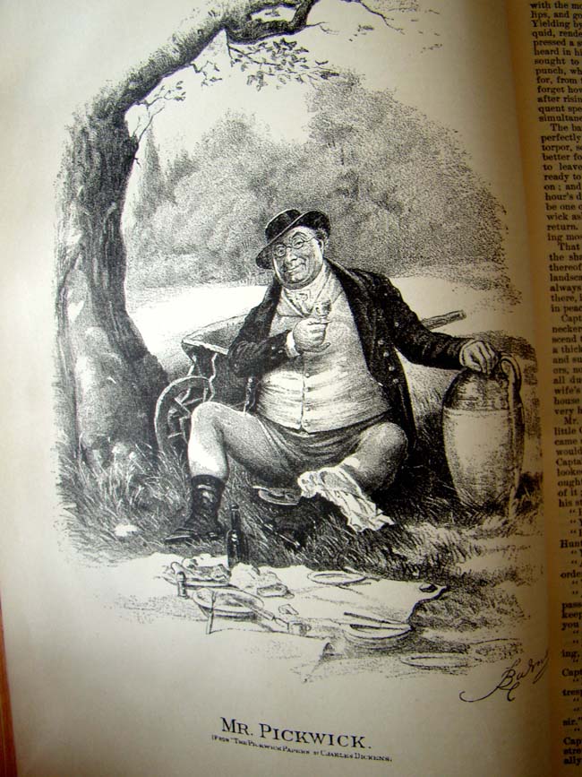"The Works of Charles Dickens," 6 vol. edition with illustrations published by P.F. Collier in 1870 — image 3